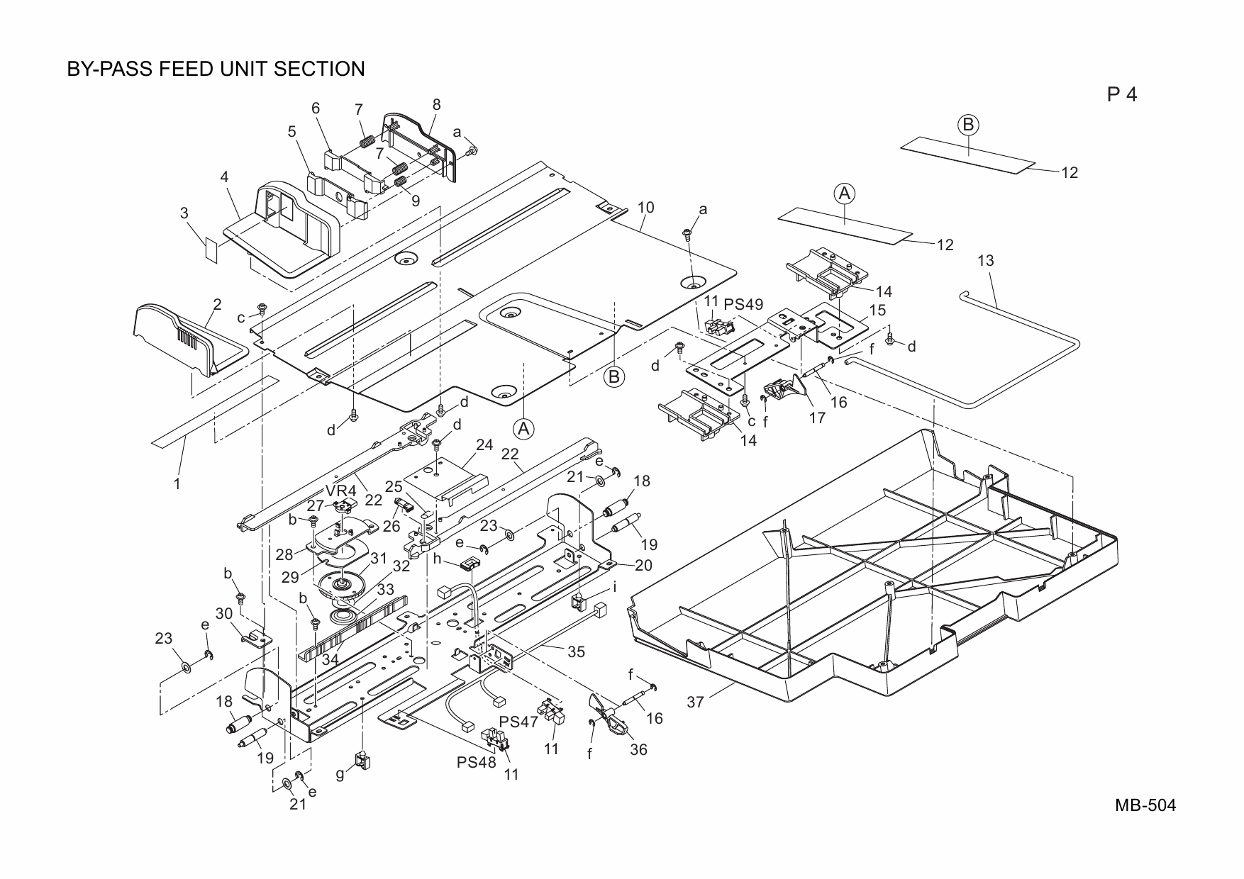 Konica-Minolta Options MB-504 A21E Parts Manual-3